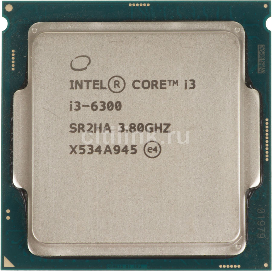 Intel Core i3 6300 / 3.8GHz
