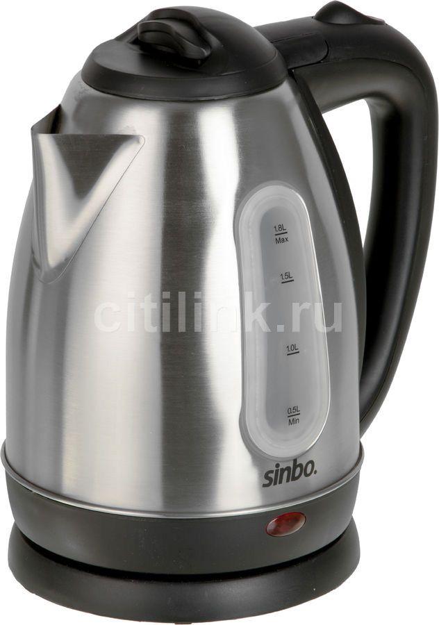 Чайник электрический SINBO SK 7362, 2200Вт, серебристый