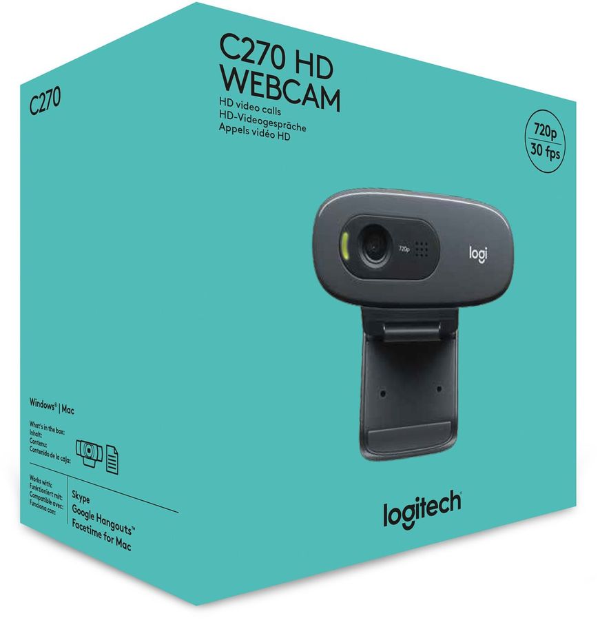 HD Webcam C270 Удобная видеосвязь 24 HD Webcam C270 Удобная видеосвязь 69