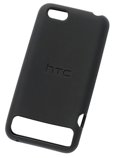 Чехол (клип-кейс) HTC SC S750, для HTC One V, черный